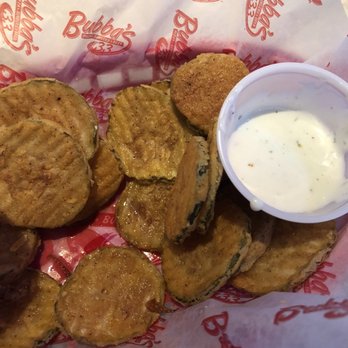 Bubba's 33 - Oil in the bottom of the basket! Very soggy "crispy fried pickles"! - American Near Me - Mesquite, Texas