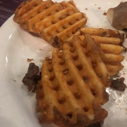 waffles and steak waffles and steak