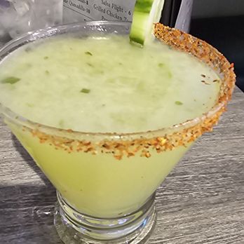 Orale Mexican Bar & Grill - Cucumber margarita - New Mexican Cuisine Near Me - Hanover Park, Illinois
