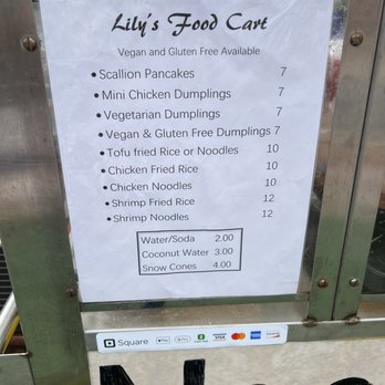 Lily's Food Cart - Menu - Noodles Near Me - Freeport, Maine