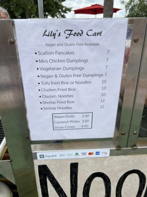 Menu photo 2 Lily's Food Cart Freeport, ME
