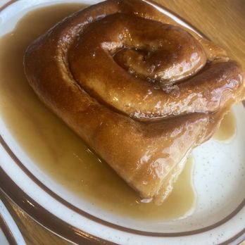Pine State Biscuits - Reno - Cinnamon Bun with Caramel Bourbon Glaze - Breakfast & Brunch Near Me - Reno, Nevada