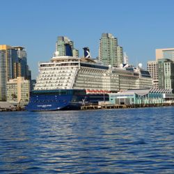 San Diego Sailing Experiences - Cruise ship in port