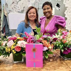 Petals Edge Floral Design - With the owner Gerry