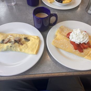 Little Euro - Munich omelette w/ strawberry crepe side - Breakfast & Brunch Near Me - Spokane Valley, Washington Little Euro - Munich omelette w/ strawberry crepe side - Breakfast & Brunch Near Me - Spokane Valley, Washington