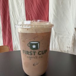 Iced chai latte