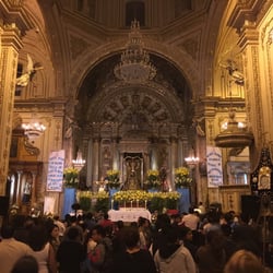 Festividad de la Virgen de la Soledad - Altar mayor