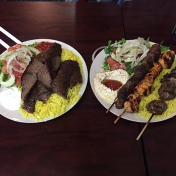 Al Basha Grill - Mixed grill and gyro platter - Halal Near Me - Miami Beach, Florida Al Basha Grill - Mixed grill and gyro platter - Halal Near Me - Miami Beach, Florida