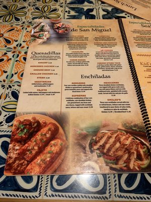 Menu photo 5 Monte Alban Mexican Grill Penfield, NY
