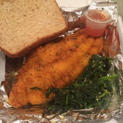 Seafood Kitchen - Catfish dinner