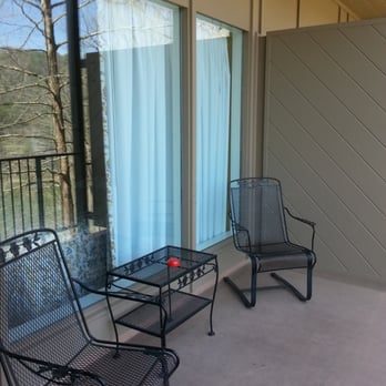 Natural Bridge State Resort Park - The awesome private balcony. - Parks Near Me - Slade, Kentucky