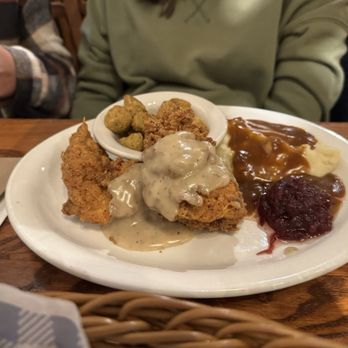 Cracker Barrel Old Country Store - Country Fried Turkey - Breakfast & Brunch Near Me - Decatur, Alabama Cracker Barrel Old Country Store - Country Fried Turkey - Breakfast & Brunch Near Me - Decatur, Alabama