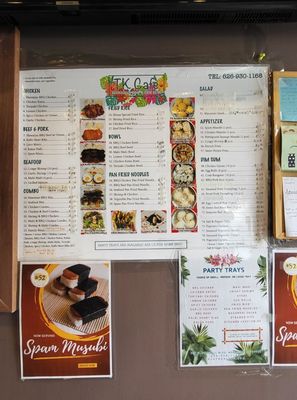 Menu photo 3 TK Cafe Monrovia, CA
