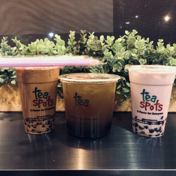 Tea Spots - Mocha iced coffee, Honey green tea, Taro Milk Tea. - Shaved Ice Near Me - Pasadena, California