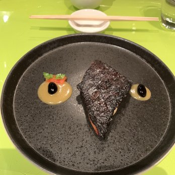 Morimoto - Classic. Looks like an owl. But it's the miso black cod - Japanese Near Me - Philadelphia, Pennsylvania