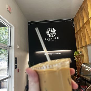 Culture Coffee - Iced vanilla latte - Coffee & Tea Near Me - Oklahoma City, Oklahoma