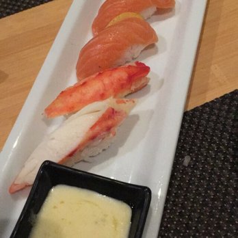 Sushi Roku - More king crab with champagne butter, salmon, and tuna - Sushi Bars Near Me - Pasadena, California Sushi Roku - More king crab with champagne butter, salmon, and tuna - Sushi Bars Near Me - Pasadena, California