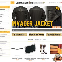 Deadbeat Customs - Deadbeat Customs Website Homepage