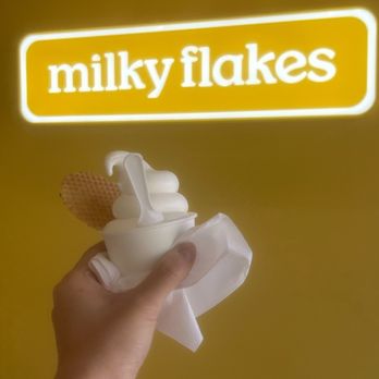 Milky Flakes - Hokkaido Soft Serve - Ice Cream & Frozen Yogurt Near Me - Walnut Creek, California