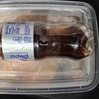 Panini Kabob Grill - Generous portion, 20 oz soda bottle used for container size reference - Mediterranean Near Me - Long Beach, California Panini Kabob Grill - Generous portion, 20 oz soda bottle used for container size reference - Mediterranean Near Me - Long Beach, California