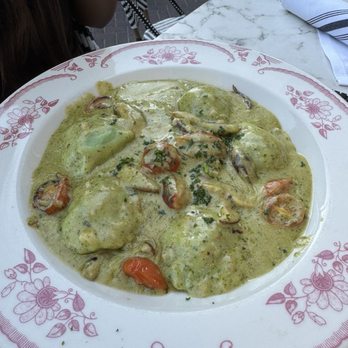 Carbonara - Spinach Agnolotti - Italian Near Me - Arlington, Virginia Carbonara - Spinach Agnolotti - Italian Near Me - Arlington, Virginia