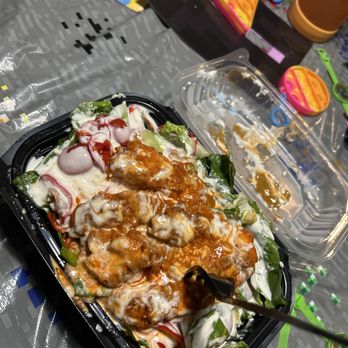 Super Chix - I'm deeming this the best Buffalo Ranch Salad in Williamsburg baby!! - Sandwiches Near Me - Williamsburg, Virginia