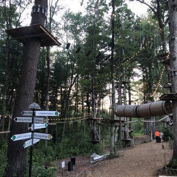 TreeTop Adventures - Challenge Courses Near Me - Canton, Massachusetts