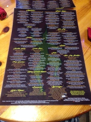 Menu photo 3 Andaman Thai Restaurant Denton, TX
