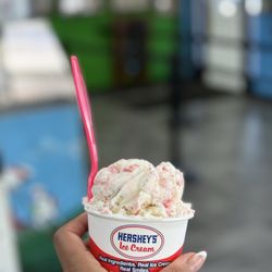The Ice Cream Cone - Small cup of Strawberry cheesecake Yummy   5/5