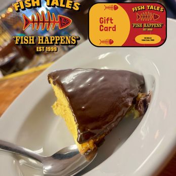 Fish Tales Central - Boston cream pie! - Seafood Near Me - Pollok, Texas