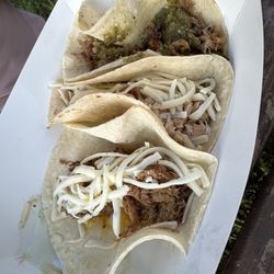 Cha Cha Chow Food Truck - Beef, pork, chicken tacos