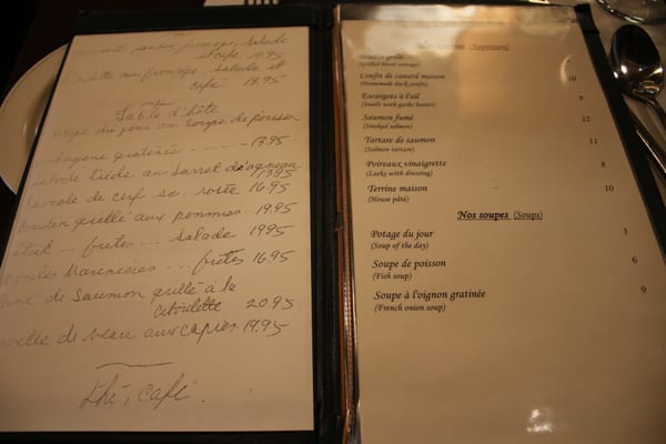 Menu photo 8 Bistro St-Malo Quebec City, QC