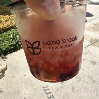 Boba Break Tea House - I don't even remember what the flavor was, but it was recommended.  The Boba was the most disappointing - Bubble Tea Near Me - Torrance, California
