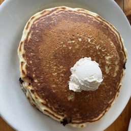 Chocolate chip pancake Chocolate chip pancake