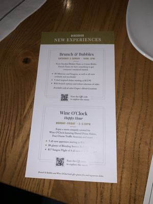 Menu photo 2 Cooper’s Hawk Winery & Restaurant New Lenox, IL Menu photo 2 Cooper’s Hawk Winery & Restaurant New Lenox, IL