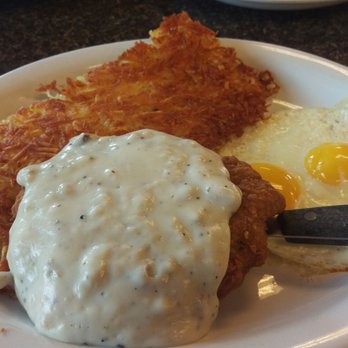 Breakfast At Valerie's - Country Fried Steak, sunny side up eggs, hash brown - Breakfast & Brunch Near Me - Vancouver, Washington Breakfast At Valerie's - Country Fried Steak, sunny side up eggs, hash brown - Breakfast & Brunch Near Me - Vancouver, Washington