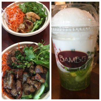 BAMBU - Grilled pork and shrimp and fruit addict che - Bubble Tea Near Me - Stony Brook, New York