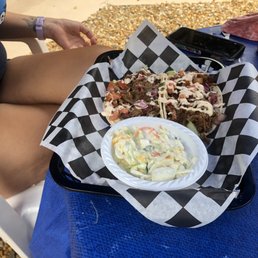Pulled pork tacos and pineapple slaw Pulled pork tacos and pineapple slaw