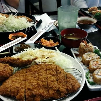 Yoko - Donkatsu +Crunchy Roll combo for $12.95 - Japanese Near Me - Buena Park, California Yoko - Donkatsu +Crunchy Roll combo for $12.95 - Japanese Near Me - Buena Park, California