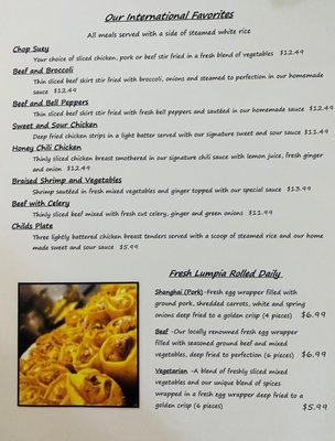 Menu photo 2 Lumpia House #2 Corpus Christi, TX