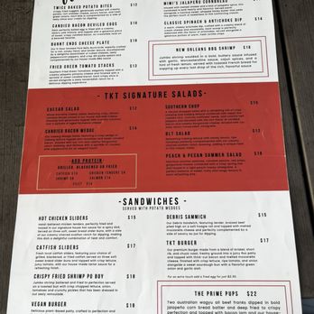 The Kitchen Table - Menu - Southern Near Me - Arlington, Tennessee