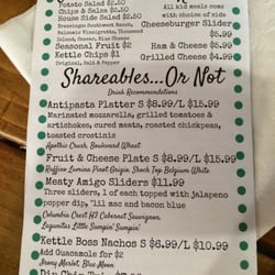 Kettle - Menu
