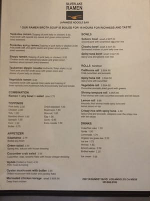 Silverlake Ramen by null