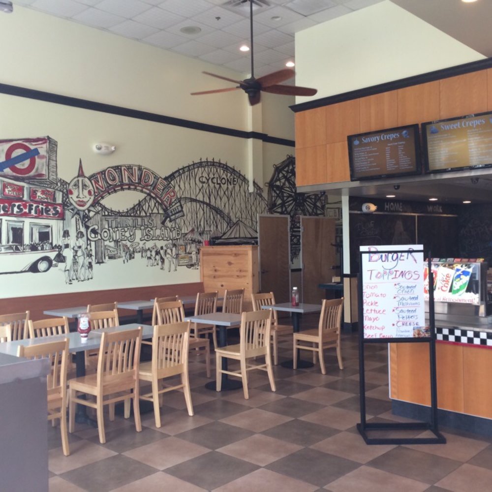 MrBeast Burger - Really creative wall love it - Burgers Near Me - State College, Pennsylvania MrBeast Burger - Really creative wall love it - Burgers Near Me - State College, Pennsylvania