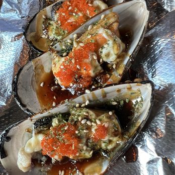 Koko Sushi - Baked Green Mussel - Sushi Bars Near Me - Mission Viejo, California Koko Sushi - Baked Green Mussel - Sushi Bars Near Me - Mission Viejo, California