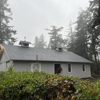Savage Roofing - "Neigh" is Horse for "thanks for the new roof!" - Roofing Near Me - Anacortes, Washington Savage Roofing - "Neigh" is Horse for "thanks for the new roof!" - Roofing Near Me - Anacortes, Washington