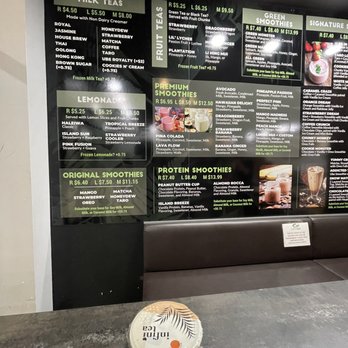 Infinitea - Menu - Bubble Tea Near Me - Kapolei, Hawaii