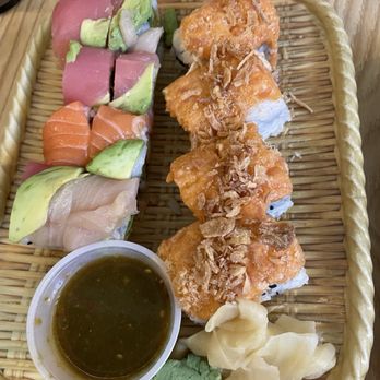 Meet Pho - Rainbow Roll and Spicy Salmon Crunch Roll - Vietnamese Near Me - Pittsburgh, Pennsylvania Meet Pho - Rainbow Roll and Spicy Salmon Crunch Roll - Vietnamese Near Me - Pittsburgh, Pennsylvania
