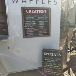 Holy City Waffles - Food truck menu