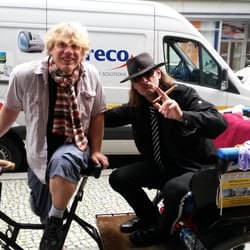 Ich durfte, mit dem Udo Lindenberg Double Asfalt Hütte an Bord, Berlin unsicher machen.